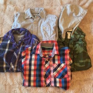 Long sleeve collared shirt 6/7